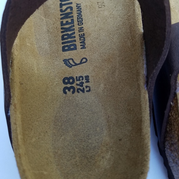 New Birkenstock Yara Habana Leather Sandals - Picture 6 of 7